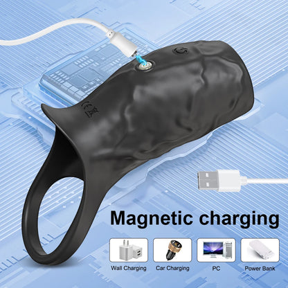 Vibrating Penis Sleeve & Triple Cock Ring｜ED Supports for Men