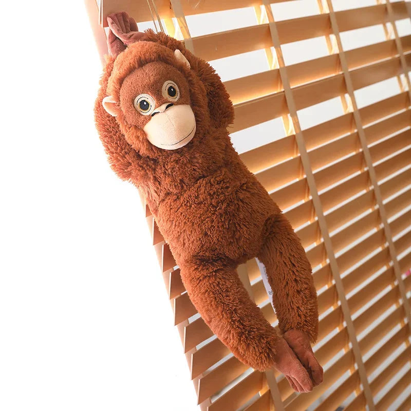 Cartoon Gorilla Plush Toy Large Monkey Stuffed Doll Soft Kids Gift