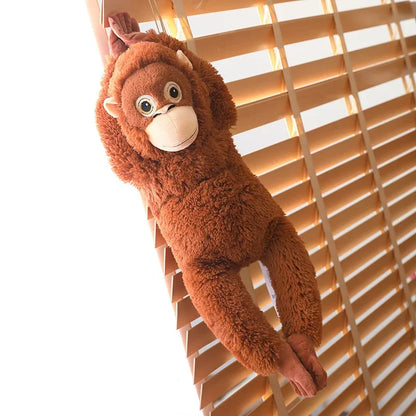 Cartoon Gorilla Plush Toy Large Monkey Stuffed Doll Soft Kids Gift