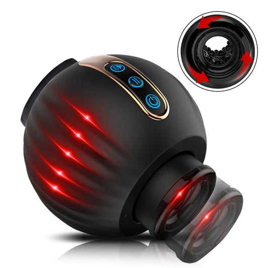 Automatic Male Masturbator – Thrusting, Rotating, Open-Ended Design