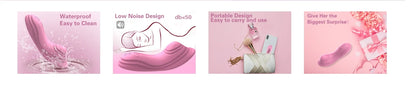 APP Wearable Vibrator｜9-Mode Clitoral Stimulator & Remote Panty Toy for Women