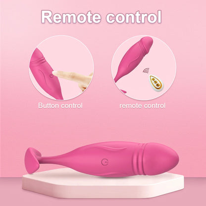 Realistic Silicone Dildo Vibrator | 10 Powerful Modes | Waterproof USB Rechargeable