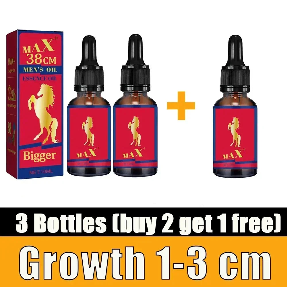 Men’s Penis Growth Oil | Erection Support Delay Massage Enhancement