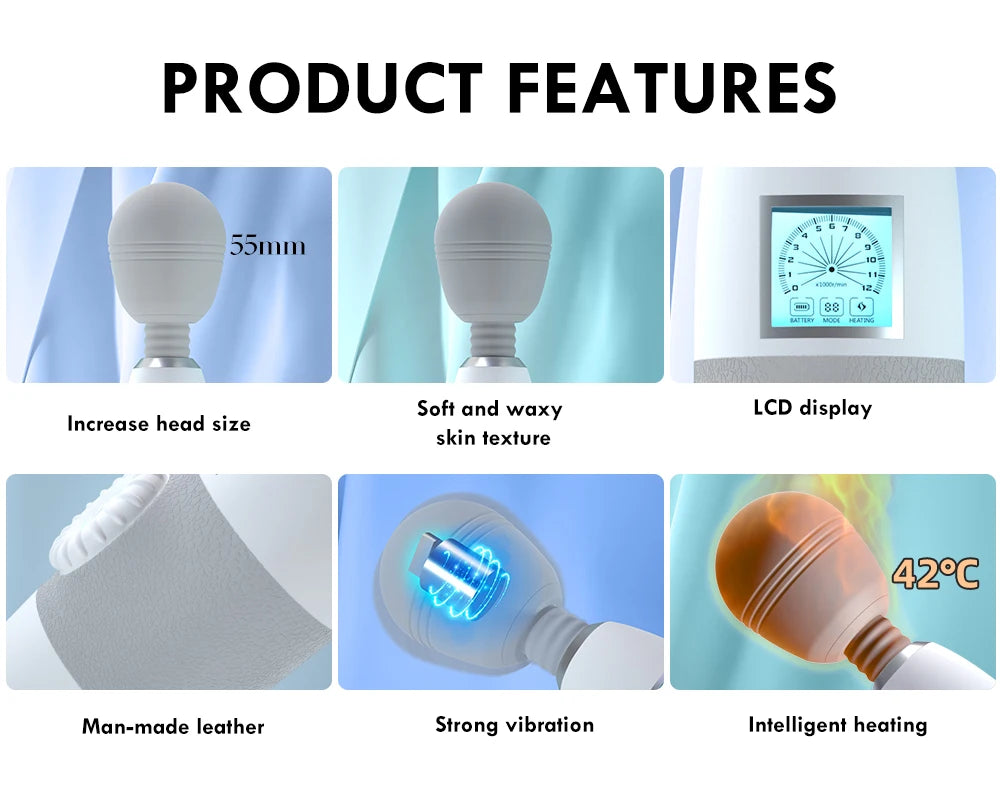 Galaku Japan AV Wand Vibrators BigStick G Spot Massager Female Masturbator