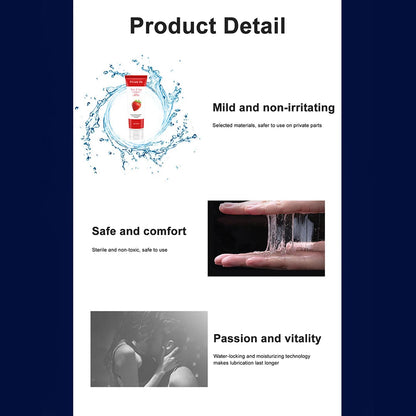TLUDA Water-Based Lubricant 60 ml｜Unscented Smooth Lube｜Anal & Vaginal Use for Couples