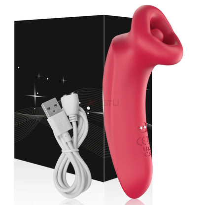 Oral Sucking Vibrator Sucker Clit Clitoris Stimulator Female Nipple Vacuum 18+