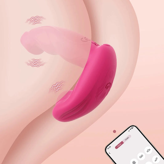 APP Control Wearable Vibrator｜G-Spot & Clitoral Stimulator for Women｜Remote Couple Toy