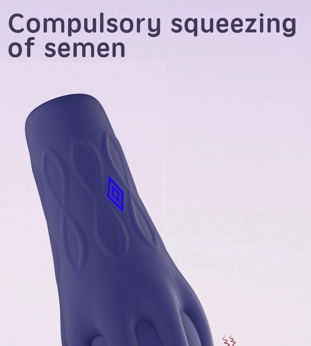 ED-Support Vibrating Glans Trainer | Harden & Delay Ejaculation | Soft Fingertip