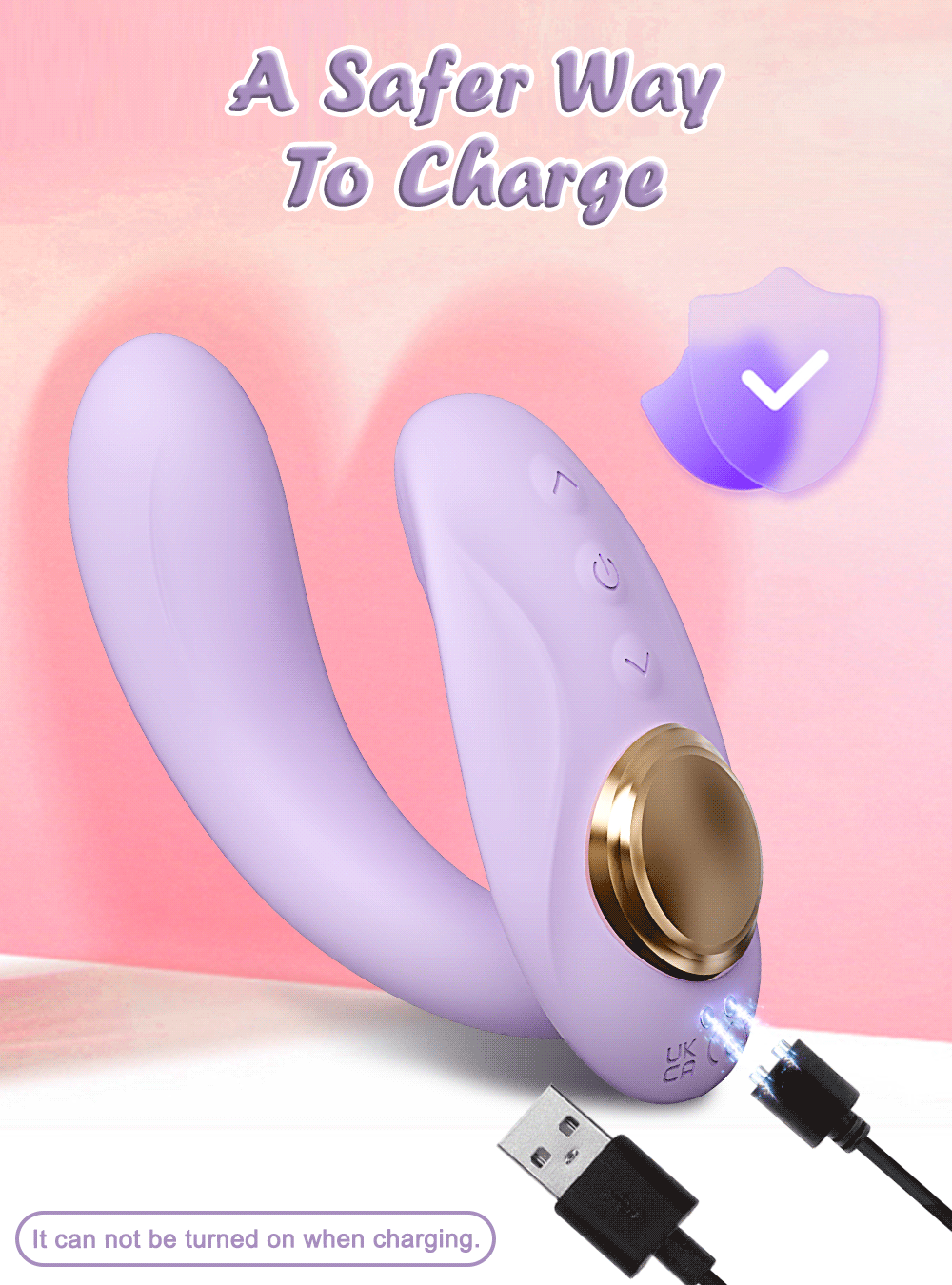 Dual-Arm Wearable Vibrator | G-Spot & Clitoral Stimulator | App Remote, Removable