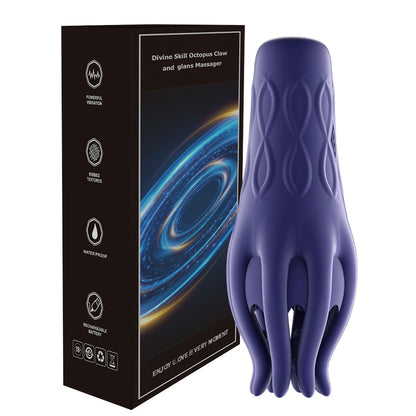 ED-Support Vibrating Glans Trainer | Harden & Delay Ejaculation | Soft Fingertip
