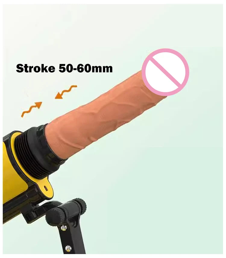 Foldable Hands-Free Automatic Thrusting Machine | Wireless Telescopic Sex Device