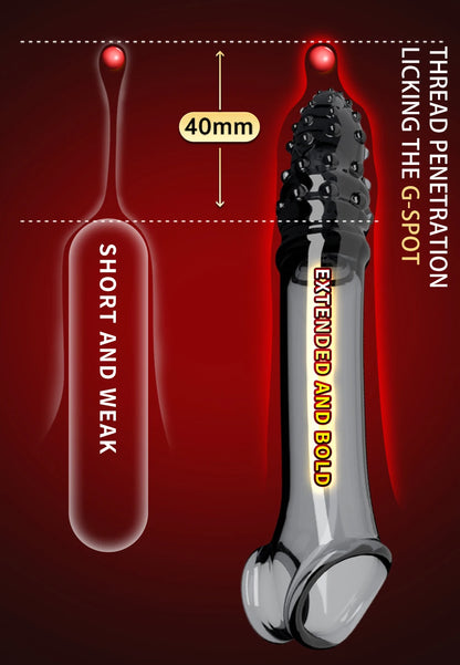 Men’s Reusable Extension Sleeve – Delay Ejaculation, Reusable Cock Cover