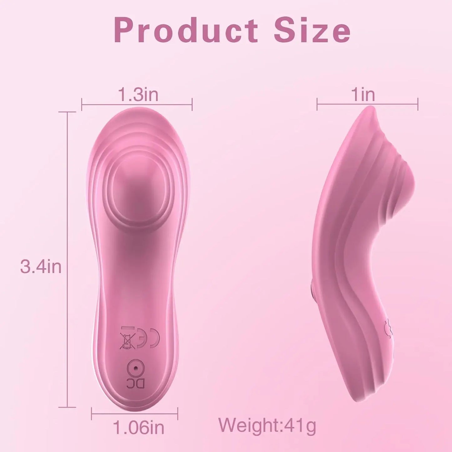 APP Wearable Vibrator｜9-Mode Clitoral Stimulator & Remote Panty Toy for Women