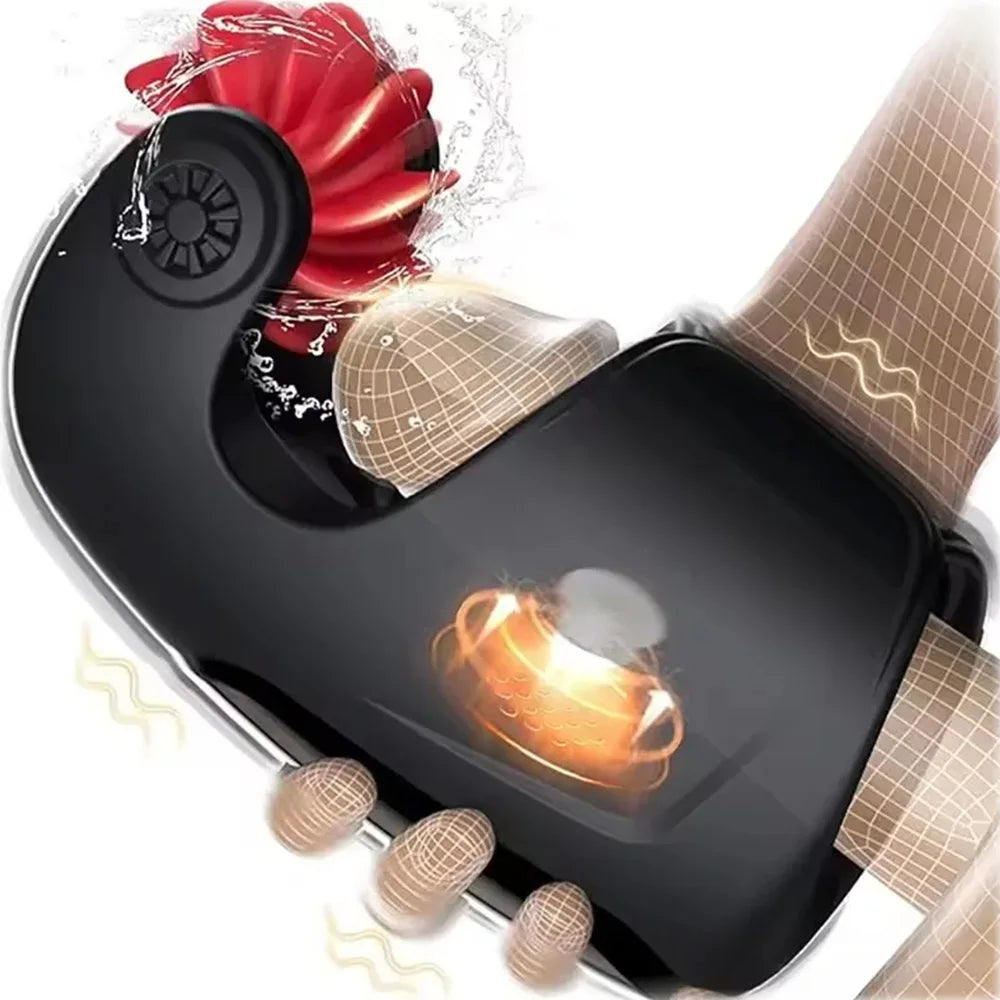 Penis Training Masturbator Cup – Delay & Endurance Trainer with Glans Massage Ring