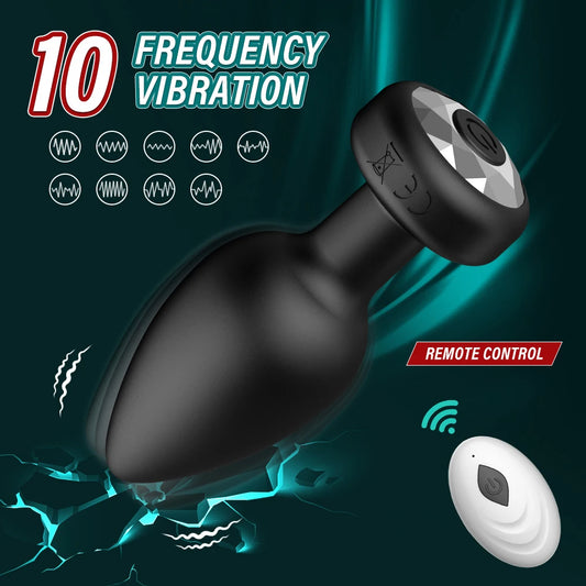 Men’s Prostate Health Massager – Remote Anal Vibrator for Pelvic Wellness & Comfort