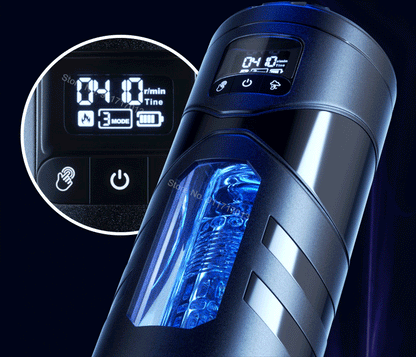 Automatic Heated ED Supports Masturbation Cup ｜ Realistic Vagina Suction Toy for Men