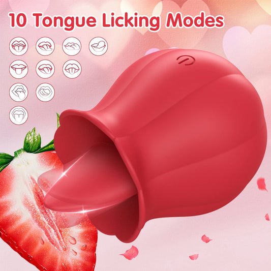Silent Rose-Style Personal Massager with Gentle Pulsation and Soothing Touch