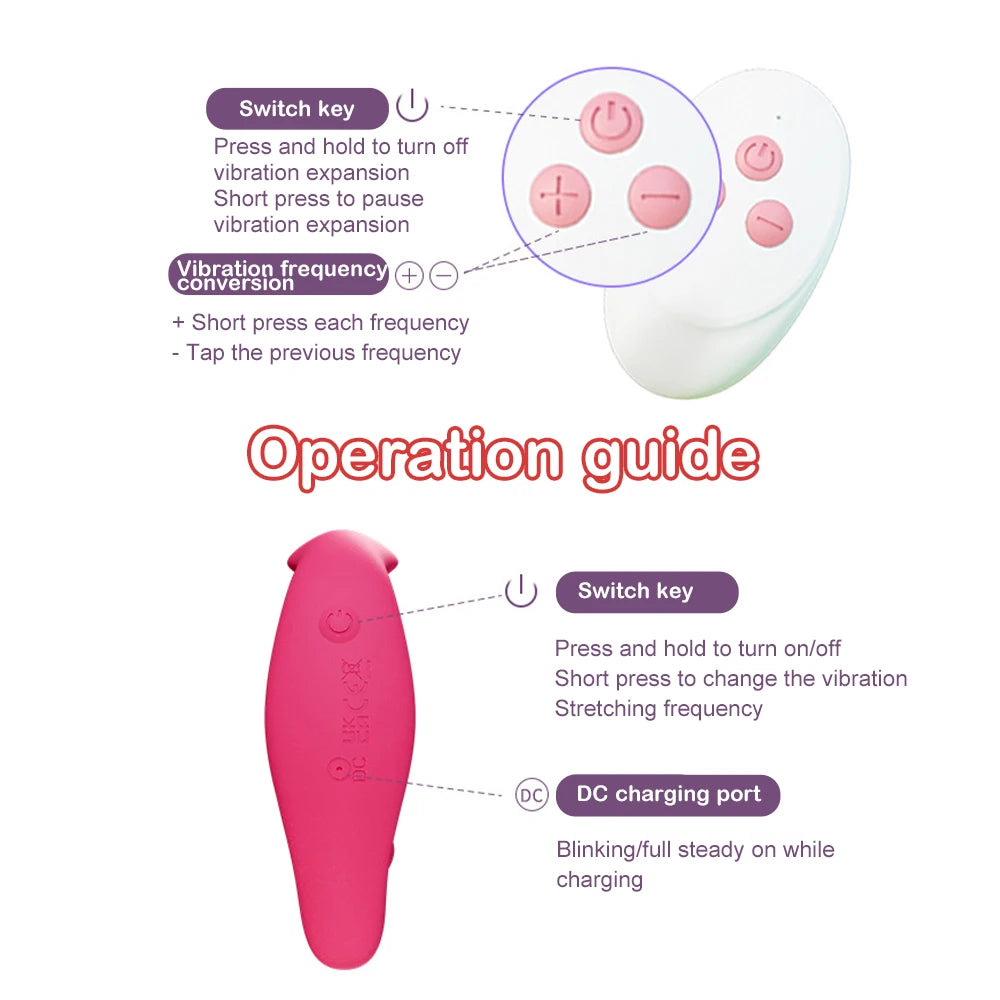 3-in-1 Wearable Panty Vibrator – Remote Control G Spot, Clitoris & Anal Massager for Women