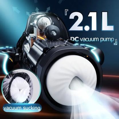 High Speed Thrusting Male Masturbator Machine Automatic Sucking Heating ED Supports