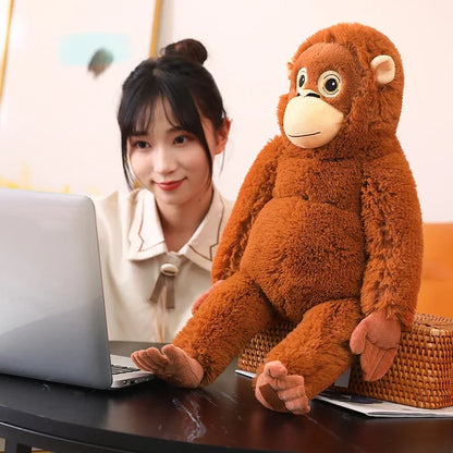 Cartoon Gorilla Plush Toy Large Monkey Stuffed Doll Soft Kids Gift