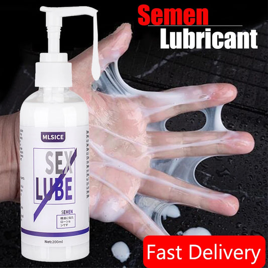 Anal Lubricant Water-based Lubrication Semen Lube For Sex Session 200ML