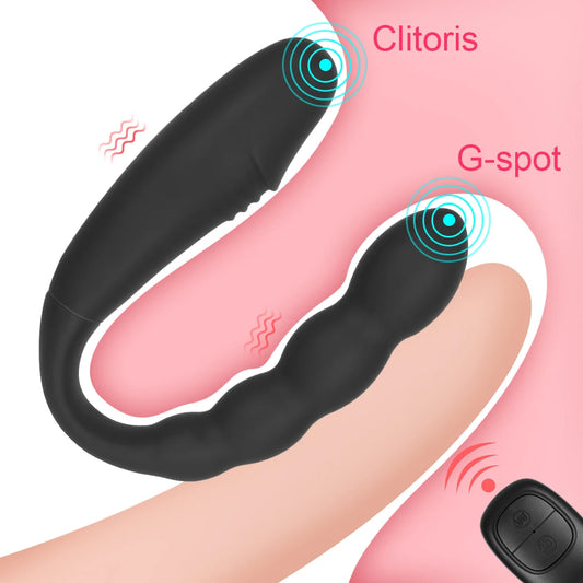 Dildo Anal Plug Vibrators Nipple Clit Butt Dilator Masturbator Cordless Sex Toys R18