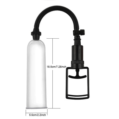 Manual Penis Pump | Vacuum Enlarger | ED Erection & Endurance Trainer