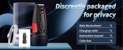 Automatic Squeezable Male Masturbator Cup｜ED Supports Pleasure Toy