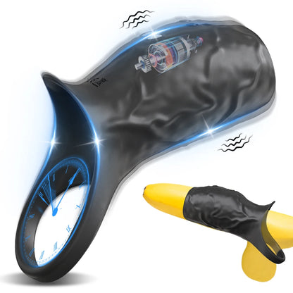 Vibrating Penis Sleeve & Triple Cock Ring｜ED Supports for Men