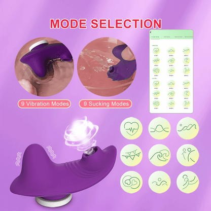 App Vibrator In Panties Bluetooth Control Clitoris Sucker Clit Stimulator 18+