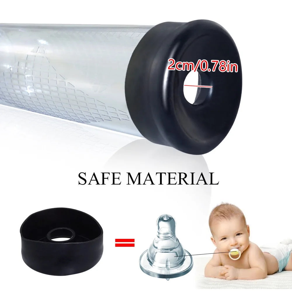 HOT!  Penis Pump Manual Penis Enlarger Sex Toy For Men Vacuum Pump Male Masturbation Penis Extender Trainer Adults Sex Product