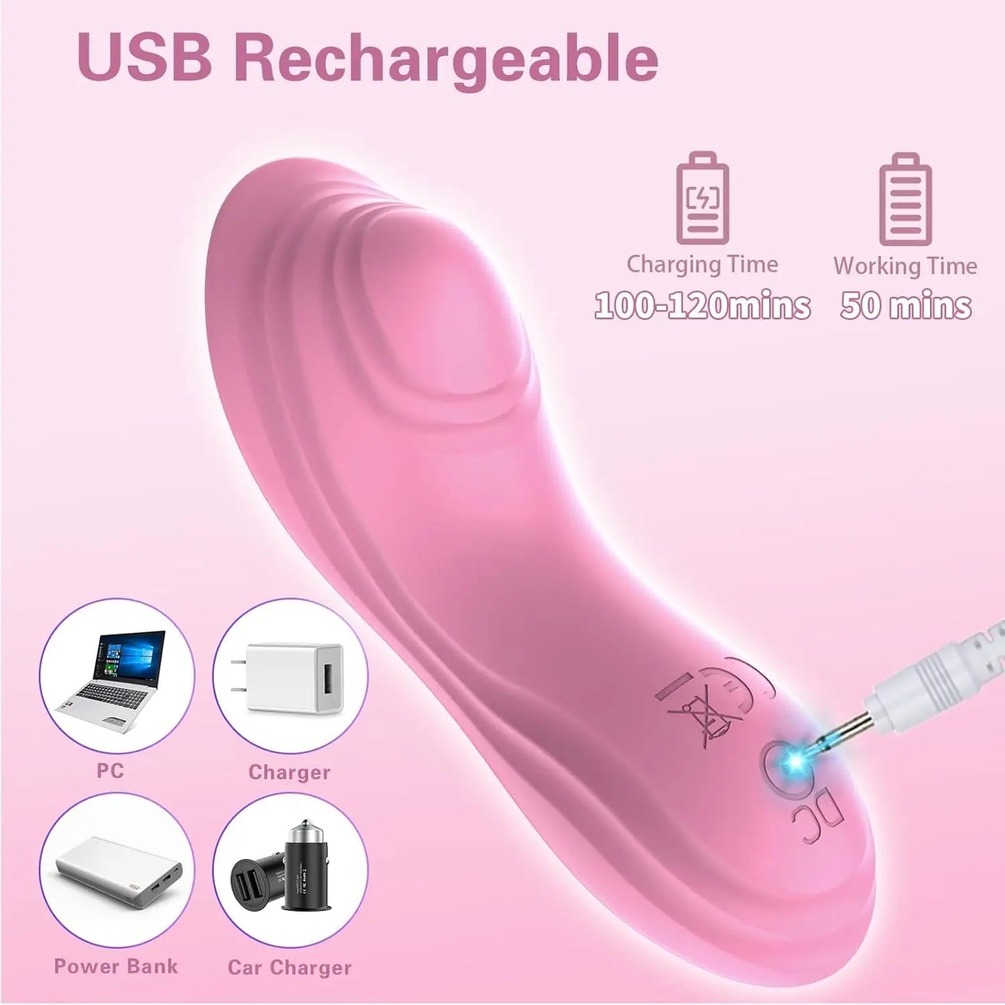 APP Wearable Vibrator｜9-Mode Clitoral Stimulator & Remote Panty Toy for Women