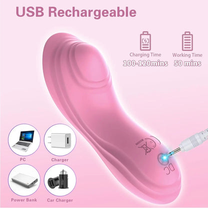 APP Wearable Vibrator｜9-Mode Clitoral Stimulator & Remote Panty Toy for Women
