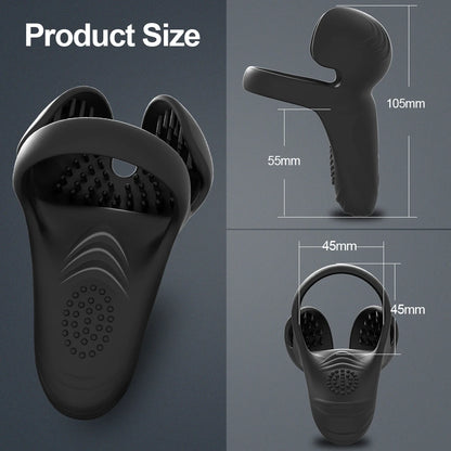 Remote Control Male Massage Ring | Testicle & Perineum Vibrator | Circulation & ED Support