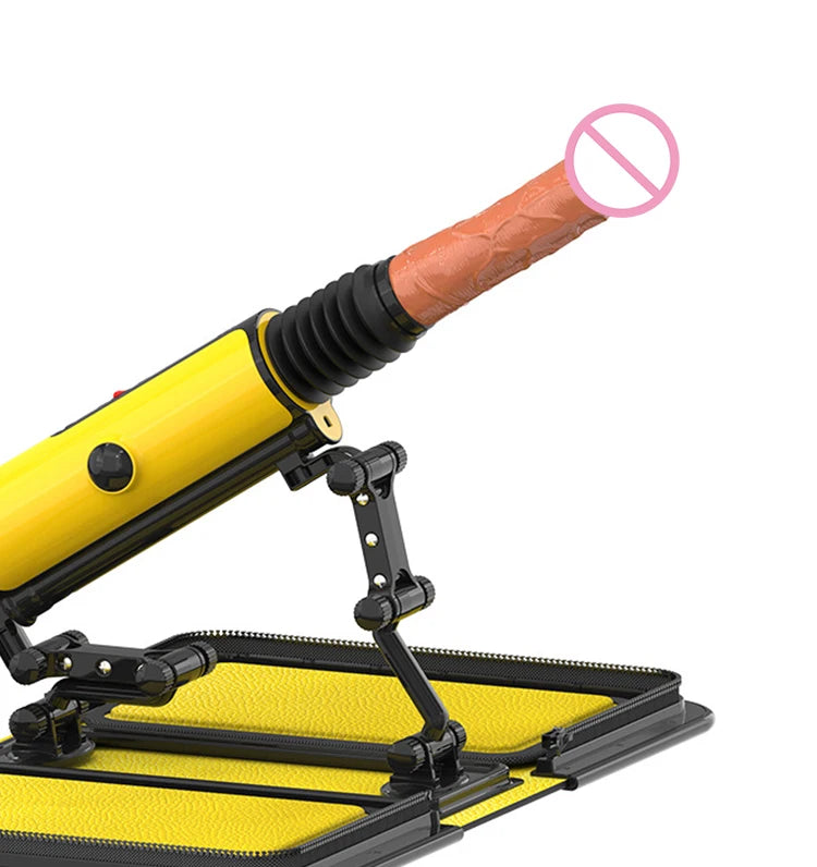 Foldable Hands-Free Automatic Thrusting Machine | Wireless Telescopic Sex Device