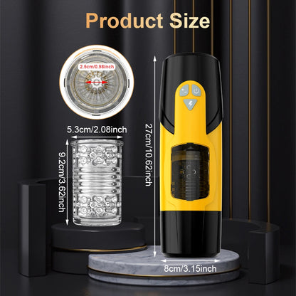 Automatic Thrusting & Rotating Male Masturbator｜ED Supports Cup