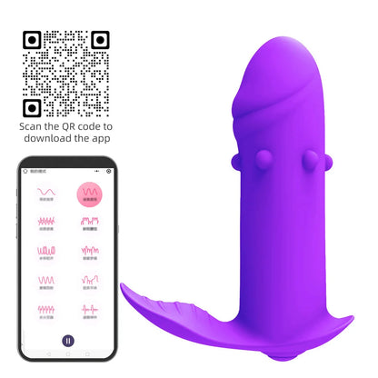 APP Control Wearable Panty Vibrator｜Hands-Free G-Spot & Clitoral Stimulation