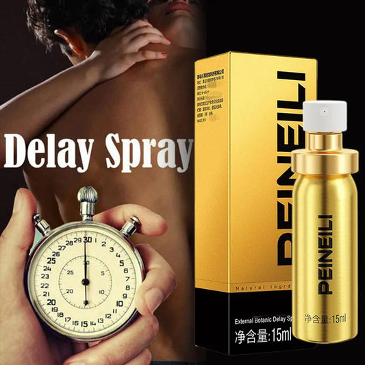 PEINEILI Men’s Performance Spray｜Fast-Acting Delay Formula｜Enhance Endurance & Firmness 15 ml