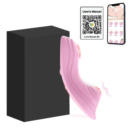 APP Wearable Vibrator｜9-Mode Clitoral Stimulator & Remote Panty Toy for Women