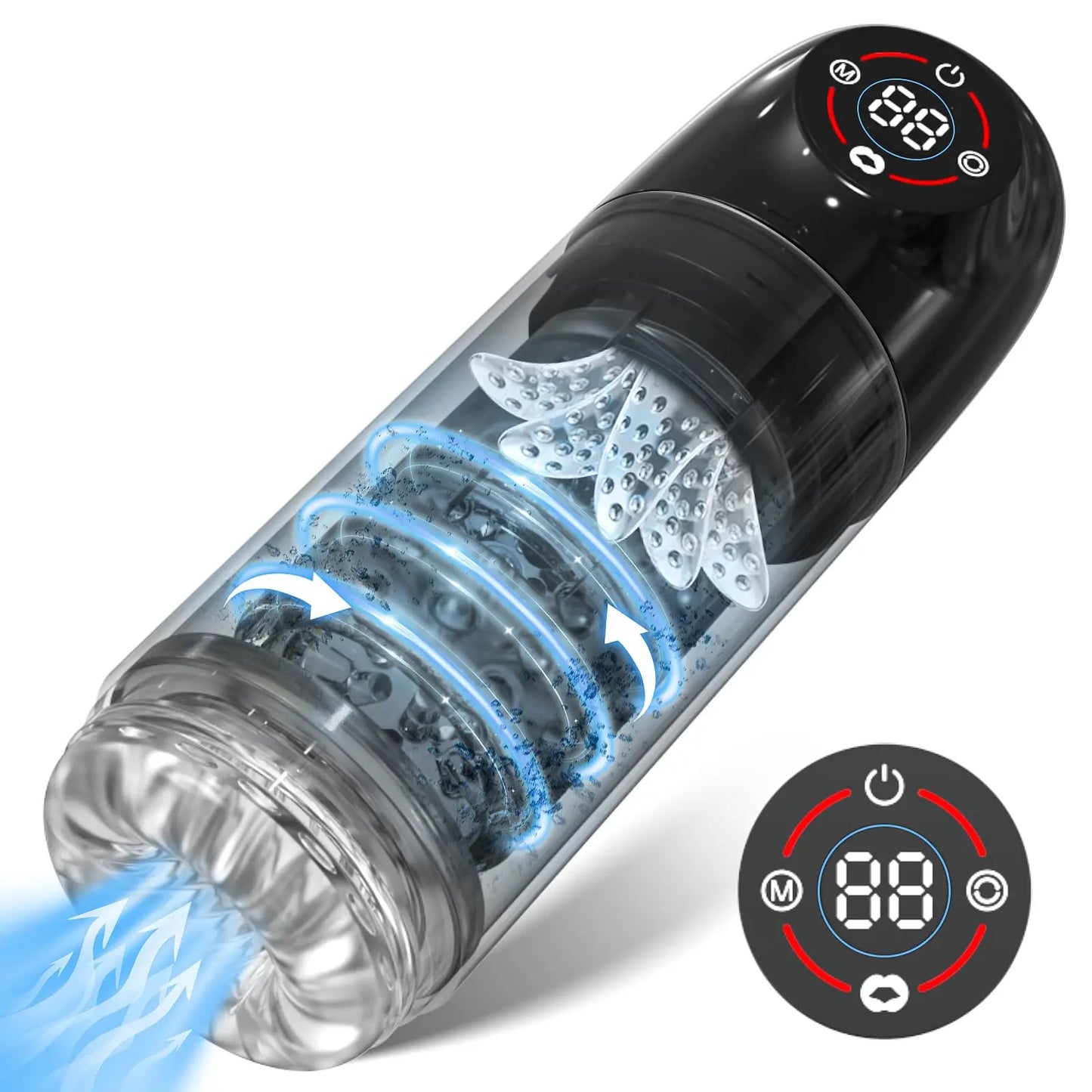 3IN1 LCD Automatic Male Masturbator Sex Toys for Men Vacuum Penis Pump