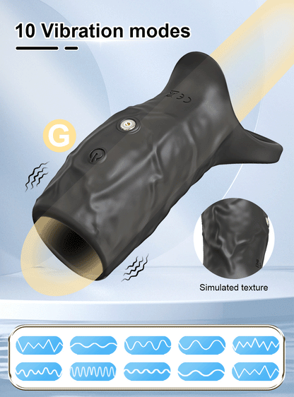 Vibrating Penis Sleeve & Triple Cock Ring｜ED Supports for Men