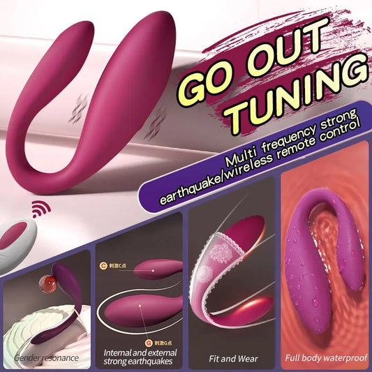Wireless G Spot Dildo Vibrator for Women APP Remote Control Wear Vibrating Egg