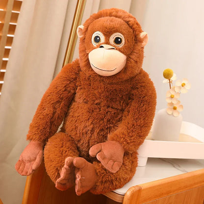 Cartoon Gorilla Plush Toy Large Monkey Stuffed Doll Soft Kids Gift