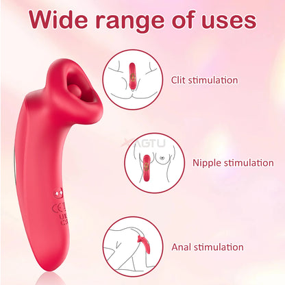 Oral Sucking Vibrator Sucker Clit Clitoris Stimulator Female Nipple Vacuum 18+