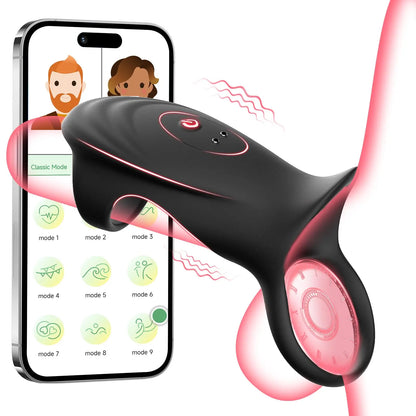 Penis Sleeve Vibrator Ejaculation Delay CockRing Stimulation ED Supports