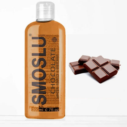 SMOSLU Water-Based Lubricant 200 ml｜Fruit Flavour Lube Banana Chocolate Sugar ｜Body & Anal Use